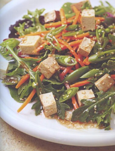 Hoisin-Sesame Salad with Tofu Recipe